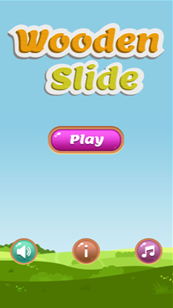 Wooden Slide game play